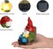 Garden Gnome Statue Solar Light Miniature Outdoor Decor Gnome Figurine for Outdoor Indoor Home Lawn Yard Balcony Porch Patio